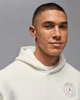 Кофта мужская Jordan Paris Saint-Germain Fleece Hoodie M Білий HV3424-133 - изображение 3