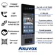 IP-видеопанель многоабонентская 5Mp Akuvox X915S с экраном 8", распознаванием лиц и считывателем EM-Marine / Mifare / NFC / BLE / QR (87-00049) - изображение 6