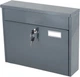 Поштова скринька Haushalt PD967 37 x 9.8 x 29.2 см Антрацитова (2PD109677160) - зображення 1