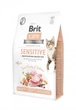 Сухой беззерновой корм Brit Care Cat Grain-Free Adult Sensitive Fresh Turkey and Salmon для взрослых котов с чувствительным пищеварением с индейкой и лососем 2 кг - изображение 1