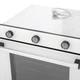 Духова шафа електрична JANTAR GFC 6008 WH - изображение 3
