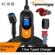 Портативна зарядна станція Guwieyg 11KW 16A 220V Type 2, 5 метрів кабель, для Tesla, Leaf, Zoe, e-Golf, Ionic, e-Tron (з сумкою) - зображення 1