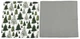 Набір рушників 40x40см Christmas trees 4 шт SOHO (2000003344048) - зображення 5