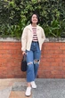 Широкие джинсы Uniqlo 1159844165 (Синий 25) - Уценка - изображение 13