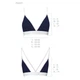 Спортивный топ с двойными бретелями PS007 TOP navy blue S - Passion - зображення 6