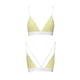 Спортивний топ з подвійними бретелями PS007 TOP yellow L - Passion - зображення 4
