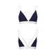 Спортивний топ з подвійними бретелями PS007 TOP navy blue XL - Passion - зображення 5