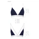 Спортивний топ з подвійними бретелями PS007 TOP navy blue XL - Passion - зображення 6