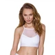 Спортивный топ с прозрачной вставкой PS006 TOP white XL - Passion - изображение 1