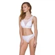 Топ з прозорою вставкою PS002 TOP white XL - Passion - зображення 2