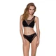 Топ з прозорою вставкою PS002 TOP black XL - Passion - зображення 3