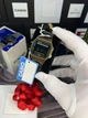 Часы Casio A168WA-1YES. мужской черный-золотистый - изображение 4
