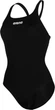 Купальник слитный для женщин Arena WOMEN'S TEAM SWIMSUIT SWIM PRO черный, белый Женщины 40 (L) - изображение 3