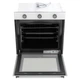 Духова шафа електрична JANTAR GFC 6008 WH - изображение 9