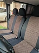 Универсальные чехлы на сиденья для Citroen Jumpy (Ситроен Джампи) II 2007- (1+2) Ткань + алькантара, Коричневый,Черный - изображение 1