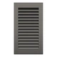 Вентиляционная решетка для камина SAVEN Hide Vertical 30x17 графитовая - изображение 2