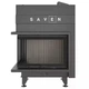 Каминная топка кутова SAVEN Energy Up 75х50х47L Black (15,1 kW) ECO - изображение 10