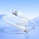 USB кабель для швидкої зарядки HOCO X120 Type-C 15w 1 м Білий - зображення 4