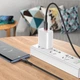 USB кабель для швидкої зарядки HOCO X59 Type-C / Type-C 60W 2 м Чорний - зображення 4