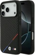 Чехол BMW M Carbon Tricolor Line MagSafe для Apple iPhone 17 Pro Max Black (3666339558949) - изображение 1