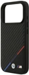Чехол BMW M Carbon Tricolor Line MagSafe для Apple iPhone 17 Pro Max Black (3666339558949) - изображение 5