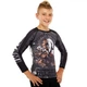 Рашгард лонгслів дитячий SP-Sport MONKEY JIU-JITSU 9534B BO-3624 розмір 32-34, зріст 120-130см Чорний - зображення 3