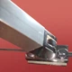 Боковая стенка для кабины Koer SR SW04-80x200-TR-01 прозрачное стекло Easy Clean 10мм, хром (KR5389) - изображение 4