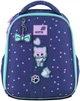 Рюкзак школьный Kite Education 555S для девочки Фиолетовый 36.5x27x15.5см 14 л Ортопедический каркасный 1-4 класс (K26-555S-3) - изображение 3