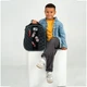Рюкзак шкільний Kite Education 555S для хлопчика Чорний 36.5x27x15.5см 14 л Ортопедичний каркасний 1-4 клас спинка Ergo Kids (K26-555S-8) - зображення 18