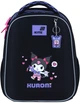 Рюкзак шкільний Kite 555S Kuromi для дівчинки Чорний 36.5x27x15.5см 14 л Ортопедичний каркасний 1-4 клас (HK26-555S-3) - зображення 4