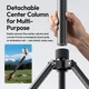 Профессиональная карбоновая стойка для освещения Ulanzi T230 58-230 см, сверхлегкая 950г, нагрузка 5кг - изображение 6