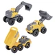 Спецтехника Dickie Toys Вольво. Автоконструктор, 3 машины (3722015) - изображение 3