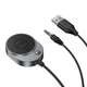 Bluetooth-ресивер HOCO E150 Path car AUX BT receiver with cable Metal Gray (6942007664196) - зображення 3
