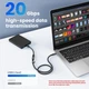 Удлинительный кабель aceyoon USB C 50см - изображение 2