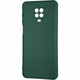 Чехол Fiji Full Soft Premium для Xiaomi Redmi Note 9 Pro силикон бампер Dark Green - изображение 1