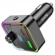 Автомобильный FM-трансмиттер модулятор Bluetooth MP3 HOCO E81 Fantasy 30w, PD/QC, USB-C/ 1xUSB-A - изображение 4