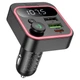 Автомобильный FM-трансмиттер модулятор Bluetooth MP3 HOCO E85 Tiger 20w, PD/QC, USB-C/ 2xUSB-A - изображение 1