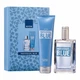 Подарунковий набір INDIVIDUAL BLUE Avon 2-в-1 (Туалетна вода 100 мл + Бальзам після гоління 100 мл), Парфумерно-косметичний набір (вода + кондиціонер після гоління) - зображення 1
