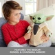 Малюк Йода Дін Грогу Мандалорець Зоряні Війни Mattel Star Wars Din Grogu Plush Mandalorian Yoda (HPG49) - зображення 7