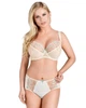 Бюстгальтер Nessa Helena 85G молочный с вышивкой - изображение 1