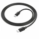 Hoco X-96 Type-C to Type-C 60W (1м, чорний) - зображення 2