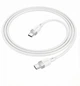 Hoco X-109 Type-C to Type-C 60W (1м, белый) - изображение 2