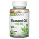 Лляна олія Solaray (Flaxseed Oil) 1000 мг 100 капсул (SOR-00802) - зображення 1