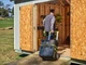 Ящик для инструментов модульный Ryobi Link RSL201 на колесиках 39х57х49.5см пластик Черный/Зеленый (5132006074) - изображение 9