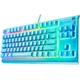 Клавіатура ігрова SteelSeries Apex 3 TKL UA провід 1.8м RGB підсвічування USB Aqua (64933) - зображення 2