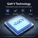 Сетевое зарядное устройство Vention FEFW0 EU White 45 Вт GaN 2 x USB C Power Delivery 3.0 QC 3.0 - изображение 3