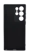 Чехол Silicone Case для Samsung Galaxy S23 Ultra бампер с микрофиброй черный - изображение 2