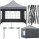 Садовий павільйон Springos 300 x 300 см Темно-сірий (GP0005) - зображення 1