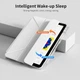 Чехол обложка Transparent Y-Fold desing + Right Pencil Holder BBM1 для iPad 10 2022/2024 10.9"/iPad 11" 2025 (A16) Серый - изображение 2
