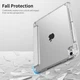 Чехол обложка Transparent Y-Fold desing + Right Pencil Holder BBM1 для iPad 10 2022/2024 10.9"/iPad 11" 2025 (A16) Серый - изображение 4